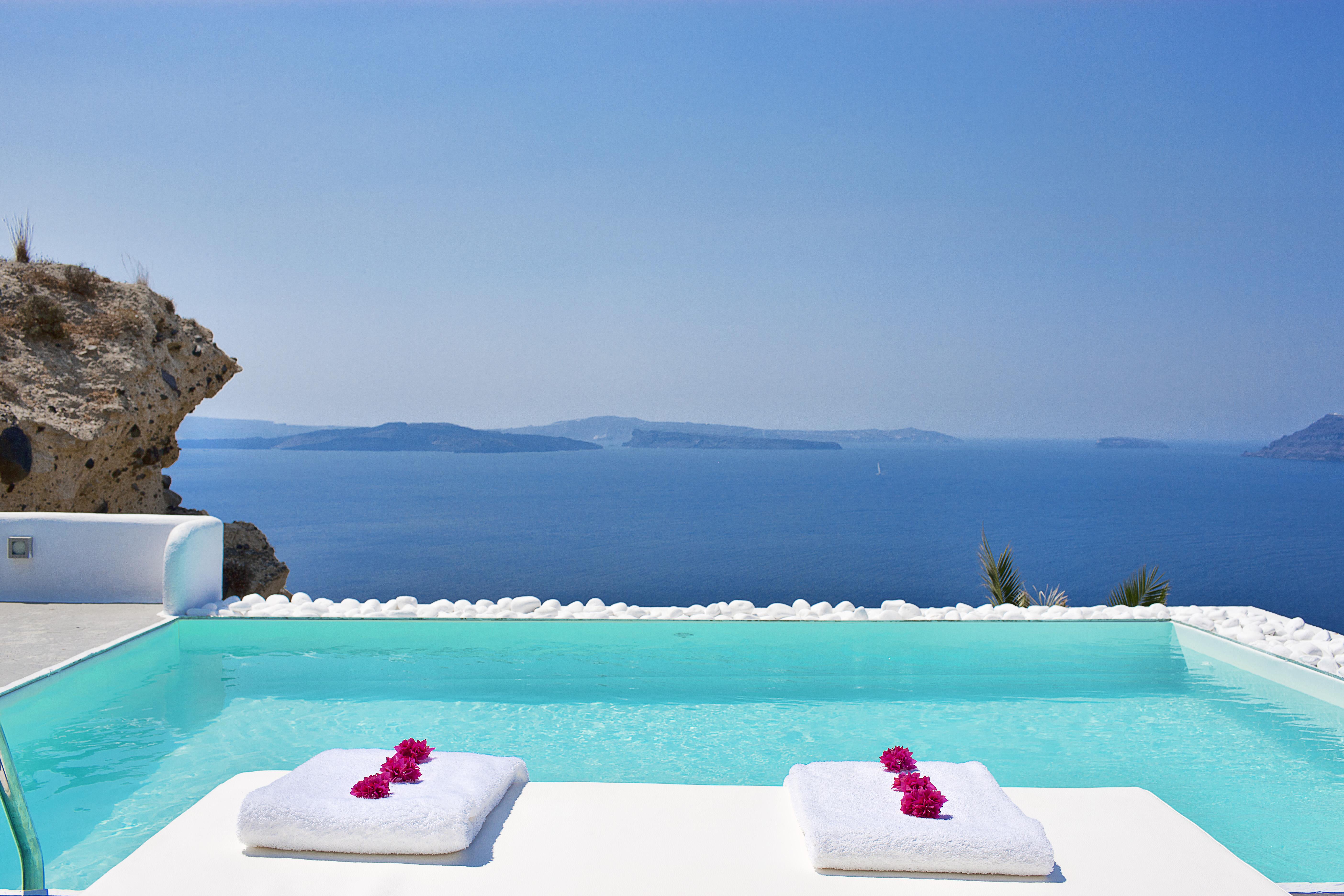 Katikies Villa Santorini - The Leading Hotels Of The World Oía Exteriér fotografie