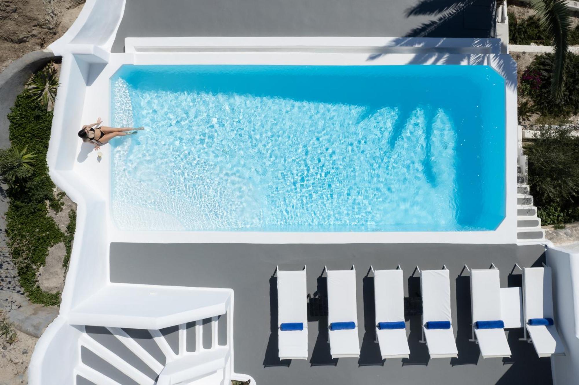 Katikies Villa Santorini - The Leading Hotels Of The World Oía Exteriér fotografie