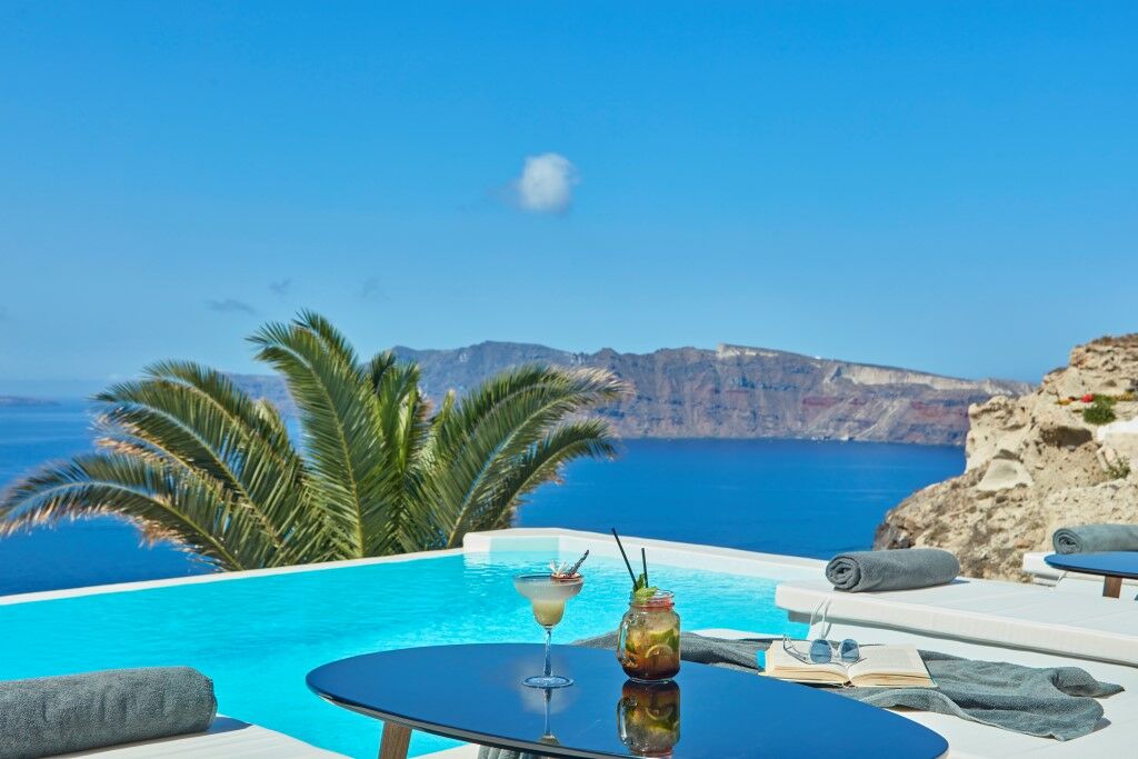 Katikies Villa Santorini - The Leading Hotels Of The World Oía Exteriér fotografie